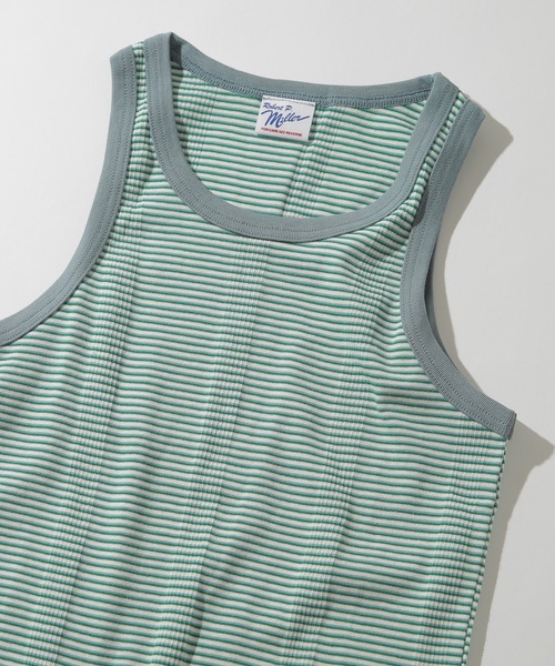 MILLER（ミラー）の「【Robert P. Miller】110C パネルリブタンクトップ（タンクトップ・メンズ・その他8/その他5/ブラック/その他4/その他6/ホワイト/その他1/グレー/その他7/その他2/その他9/その他11/その他10/その他12/その他13/その他15/その他14/その他3・L/M/LL）」の14枚目の写真