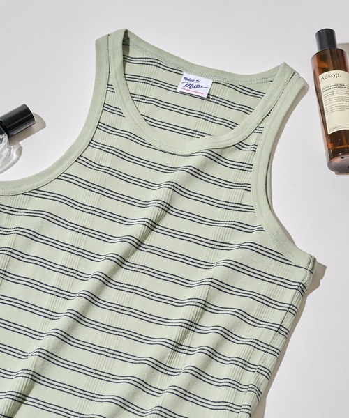 MILLER（ミラー）の「【Robert P. Miller】110C パネルリブタンクトップ（タンクトップ・メンズ・その他8/その他5/ブラック/その他4/その他6/ホワイト/その他1/グレー/その他7/その他2/その他9/その他11/その他10/その他12/その他13/その他15/その他14/その他3・L/M/LL）」の17枚目の写真