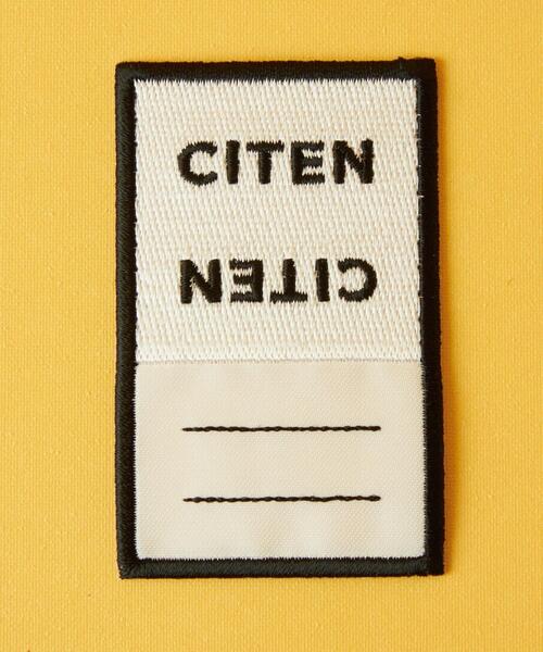 CITEN（シテン）の「＜CITEN＞ワッペン CITENロゴ＆ネーム（その他雑貨・レディース・ホワイト・FREE）」の4枚目の写真
