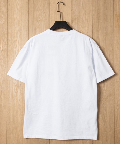 Goodwear(グッドウェア)の「【h】〔Goodwear/グッドウェア〕USAコットン ヘビーウェイト ポケット付き半袖 ビッグTシャツ/無地T(Tシャツ/カットソー・メンズ・ダークグリーン/ペールイエロー/チャコールグレー/ブラック/ネイビー/グレイッシュベージュ/杢グレー/ホワイト/ブルーグレー・LARGE/X-LARGE/MEDIUM)」の14枚目の写真