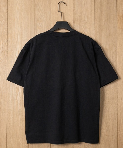 Goodwear(グッドウェア)の「【h】〔Goodwear/グッドウェア〕USAコットン ヘビーウェイト ポケット付き半袖 ビッグTシャツ/無地T(Tシャツ/カットソー・メンズ・ダークグリーン/ペールイエロー/チャコールグレー/ブラック/ネイビー/グレイッシュベージュ/杢グレー/ホワイト/ブルーグレー・LARGE/X-LARGE/MEDIUM)」の13枚目の写真