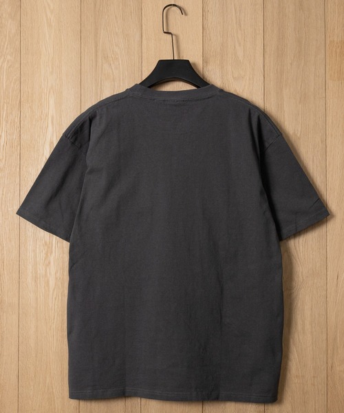 Goodwear(グッドウェア)の「【h】〔Goodwear/グッドウェア〕USAコットン ヘビーウェイト ポケット付き半袖 ビッグTシャツ/無地T(Tシャツ/カットソー・メンズ・ダークグリーン/ペールイエロー/チャコールグレー/ブラック/ネイビー/グレイッシュベージュ/杢グレー/ホワイト/ブルーグレー・LARGE/X-LARGE/MEDIUM)」の12枚目の写真