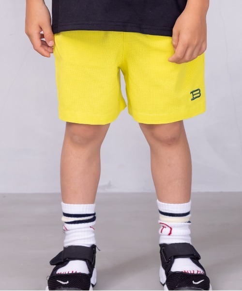 BIG FIELD(ビッグフィールド)の「メッシュショートパンツ(80~150cm)(その他パンツ・キッズ・イエロー/オレンジ/パープル/ベージュ/ブラック/ブルー・80/90/95/100/110/120/130/140/150)」の5枚目の写真