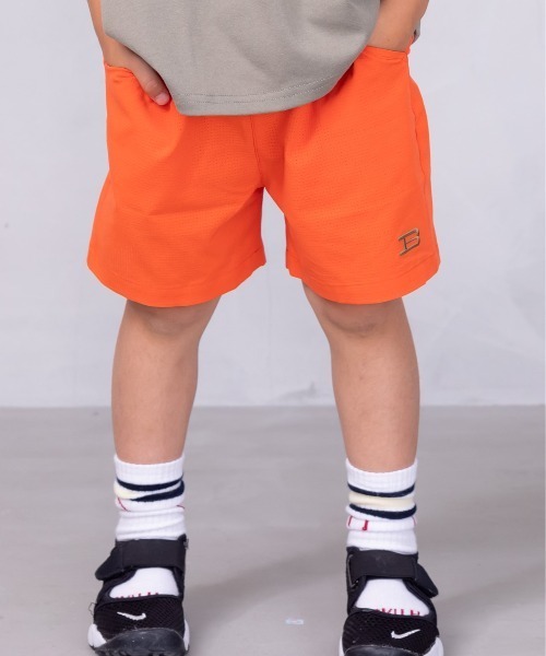 BIG FIELD(ビッグフィールド)の「メッシュショートパンツ(80~150cm)(その他パンツ・キッズ・イエロー/オレンジ/パープル/ベージュ/ブラック/ブルー・80/90/95/100/110/120/130/140/150)」の6枚目の写真