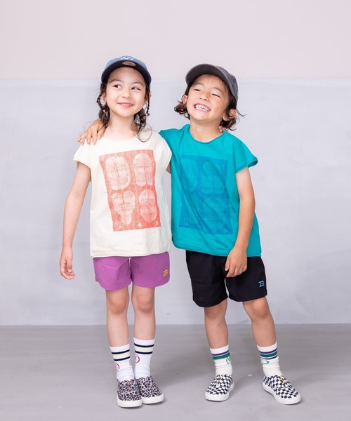 BIG FIELD(ビッグフィールド)の「メッシュショートパンツ(80~150cm)(その他パンツ・キッズ・イエロー/オレンジ/パープル/ベージュ/ブラック/ブルー・80/90/95/100/110/120/130/140/150)」の12枚目の写真