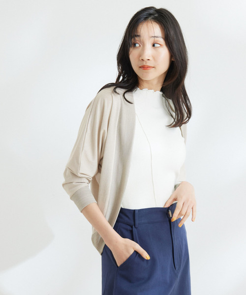 Jayro(ジャイロ)の「ラメドルマンカーディガン(カーディガン/ボレロ・レディース・ゴールド/ブラック/シルバー・M)」の4枚目の写真