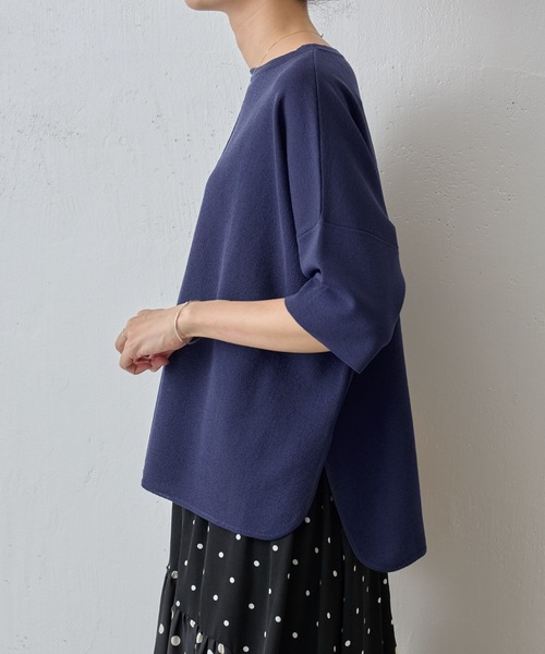 BEARDSLEY（ビアズリー）の「半袖サラットプルオーバー サマーニット