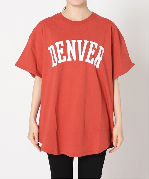 JOURNAL STANDARD(ジャーナルスタンダード)の「《追加3》ラウンドヘムロゴTシャツ(Tシャツ/カットソー・レディース・ライトグレー/ホワイト/レッド/ブラック・FREE)」の10枚目の写真