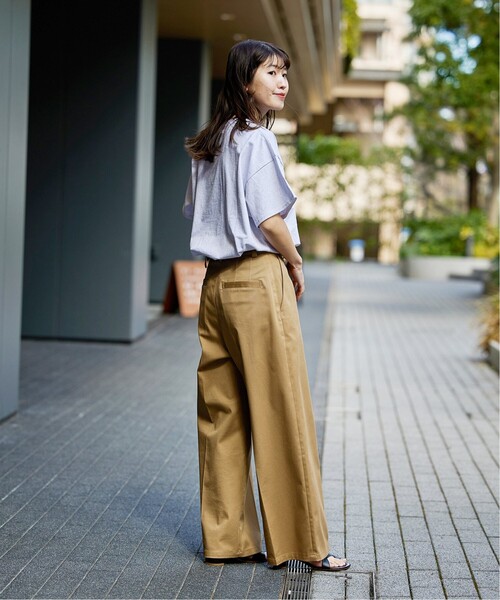 JOURNAL STANDARD(ジャーナルスタンダード)の「《追加3》ラウンドヘムロゴTシャツ(Tシャツ/カットソー・レディース・ライトグレー/ホワイト/レッド/ブラック・FREE)」の19枚目の写真