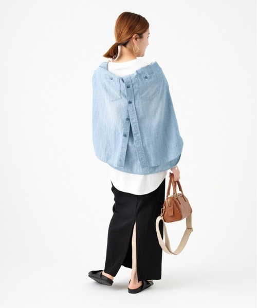 JOURNAL STANDARD(ジャーナルスタンダード)の「《追加3》ラウンドヘムロゴTシャツ(Tシャツ/カットソー・レディース・ライトグレー/ホワイト/レッド/ブラック・FREE)」の22枚目の写真