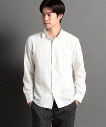 HIDEAWAYS NICOLE | ３Ｄドットメッシュサッカーシャツ(シャツ/ブラウス)