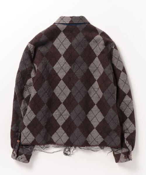 の*け様 UNDERCOVER × fragment ブルゾン ブラウン 3 伊 UNDERCOVER - UNDERCOVER × fragment ブルゾン ブラウン 3 伊勢丹限定