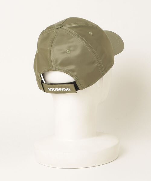 BRIEFING(ブリーフィング)の「【ブリーフィングゴルフ】MENS TWILL INITIAL CAP(キャップ・メンズ・ネイビー/ホワイト/オリーブ/ブラック・FREE)」の7枚目の写真