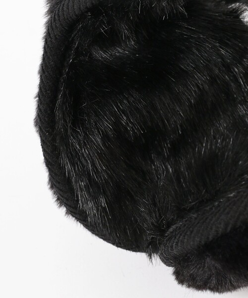 BEAMS BOY（ビームスボーイ）の「Average × BEAMS BOY / ファー イヤーマフ（イヤーマフ・レディース・ブラック/その他4・ONE SIZE）」の4枚目の写真