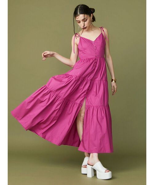 EVRIS（エヴリス）の「チャンキーヒールサンダル（サンダル・レディース・ホワイト/ブラック・SMALL/MEDIUM/LARGE）」の7枚目の写真