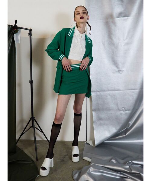 EVRIS（エヴリス）の「チャンキーヒールサンダル（サンダル・レディース・ホワイト/ブラック・SMALL/MEDIUM/LARGE）」の15枚目の写真