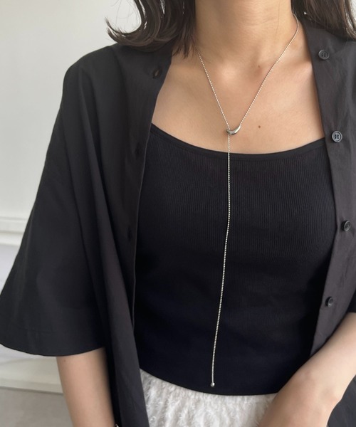 LOWRYS FARM(ローリーズファーム)の「スライドYジネックレス 960911(ネックレス・レディース・シルバー/ゴールド・FREE)」の1枚目の写真