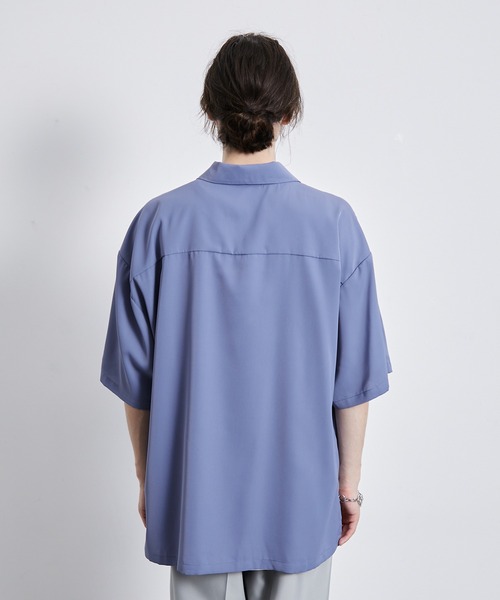 JUNRED（ジュンレッド）の「フラワージャカードイタリアンカラーシャツ（シャツ/ブラウス・メンズ・ホワイト/ブラック/ブルー系その他4・L/M/S）」の12枚目の写真