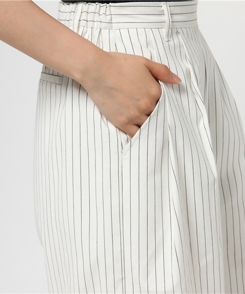 HARE（ハレ）の「２タックガウチョパンツ(HARE)（その他パンツ・レディース・ホワイト系その他/ブラック/カーキ/オフホワイト・FREE）」の10枚目の写真