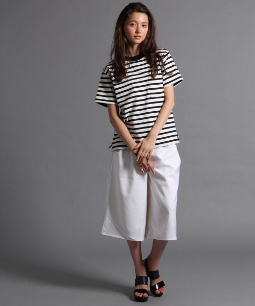 HARE（ハレ）の「２タックガウチョパンツ(HARE)（その他パンツ・レディース・ホワイト系その他/ブラック/カーキ/オフホワイト・FREE）」の16枚目の写真