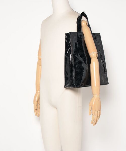 U by Ungaro(ユーバイウンガロ)の「U by ungaro(ユーバイ ウンガロ) 3G・フランソワ トートバッグ(ハンドバッグ・レディース・ブラック/ライトグレー/チャコールグレー・FREE)」の5枚目の写真