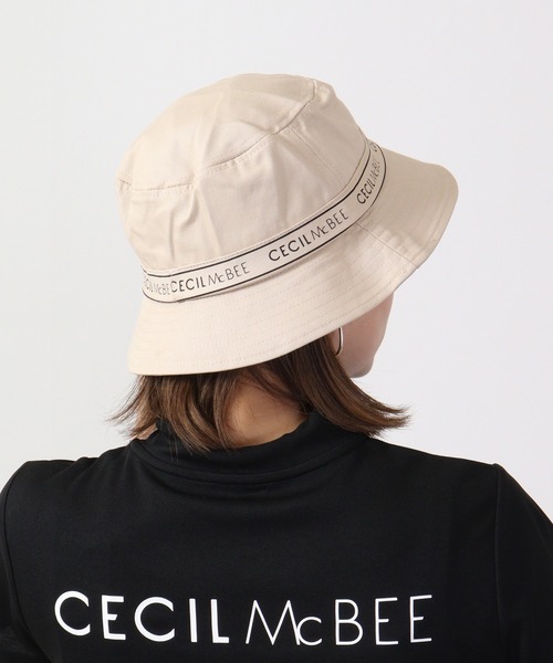 CECIL McBEE（セシルマクビー）の「CECIL McBEE greenロゴライン　バケットハット（ハット・レディース・ブラック/ベージュ・FREE）」の22枚目の写真