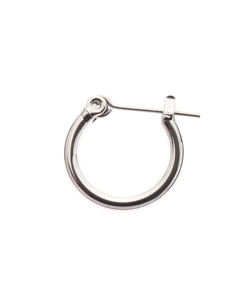 tk.TAKEO KIKUCHI（ティーケータケオキクチ）の「◆フープピアス（ピアス（両耳用）・メンズ・シルバー/ブラック・00）」の14枚目の写真