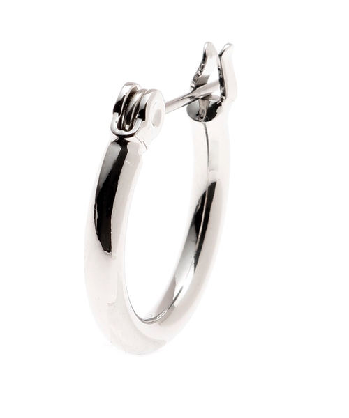 tk.TAKEO KIKUCHI（ティーケータケオキクチ）の「◆フープピアス（ピアス（両耳用）・メンズ・シルバー/ブラック・00）」の12枚目の写真