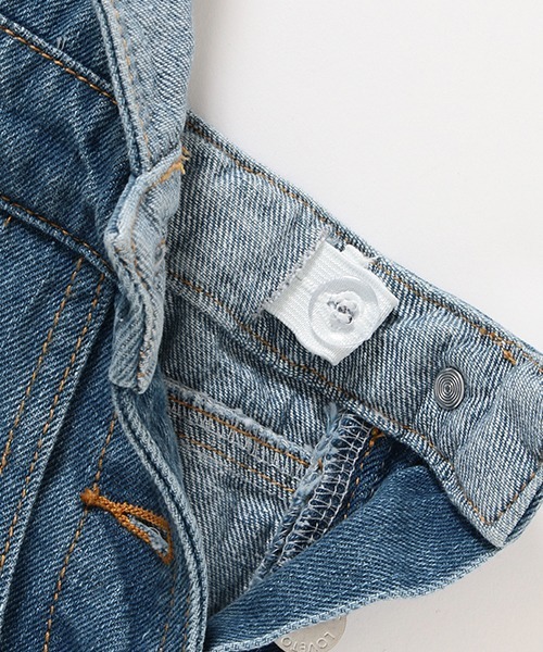 LOVETOXIC(ラブトキシック)の「ショートサロペット(サロペット/オーバーオール・キッズ・グレー/ブルー/アイボリー・S/M/L/SS)」の10枚目の写真