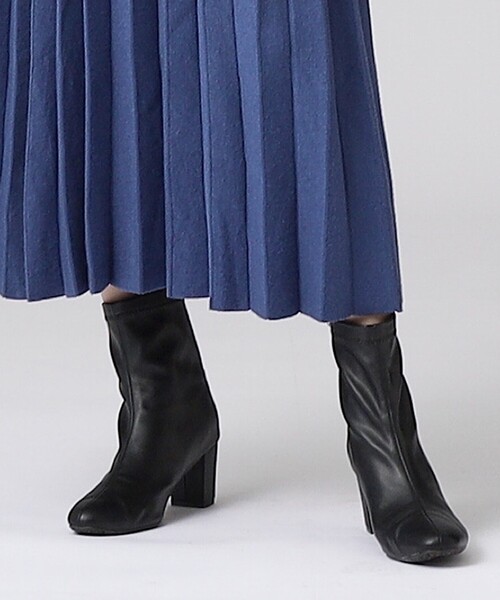 SHOO・LA・RUE（シューラルー）の「◆やわらかく履きやすい 高見え ストレッチブーツ（ブーツ・レディース・サンドベージュ/ブラック/ナチュラル・25/45/35）」の7枚目の写真