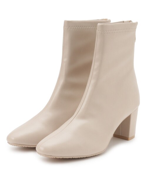 SHOO・LA・RUE（シューラルー）の「◆やわらかく履きやすい 高見え ストレッチブーツ（ブーツ・レディース・サンドベージュ/ブラック/ナチュラル・25/45/35）」の8枚目の写真