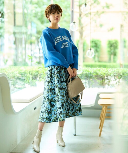 SHOO・LA・RUE（シューラルー）の「◆やわらかく履きやすい 高見え ストレッチブーツ（ブーツ・レディース・サンドベージュ/ブラック/ナチュラル・25/45/35）」の17枚目の写真