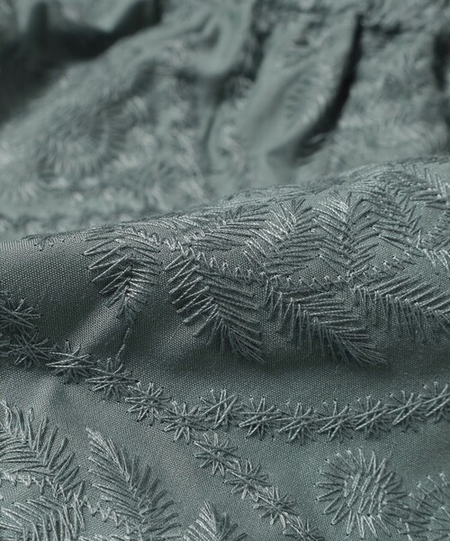 BEAMS HEART（ビームスハート）の「総刺繍 タック フレアスカート（スカート・レディース・ブラック系その他4/ホワイト系その他5/グリーン系その他/ブラウン/イエロー・FREE）」の18枚目の写真