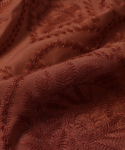 BEAMS HEART（ビームスハート）の「総刺繍 タック フレアスカート（スカート・レディース・ブラック系その他4/ホワイト系その他5/グリーン系その他/ブラウン/イエロー・FREE）」の21枚目の写真