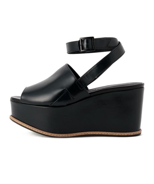 ODETTE E ODILE（オデットエオディール）の「OIT ボリューミーWEG SD85（サンダル・レディース・オリーブ/ネイビー・36/35/37）」の5枚目の写真