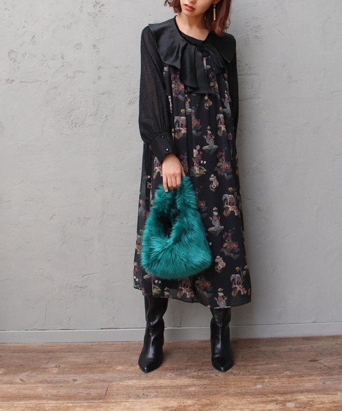 Three Four Time（ｽﾘｰﾌｫｰﾀｲﾑ）の「コラージュアニマルプリント  