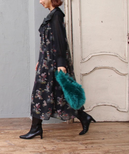 Three Four Time（ｽﾘｰﾌｫｰﾀｲﾑ）の「コラージュアニマルプリント  