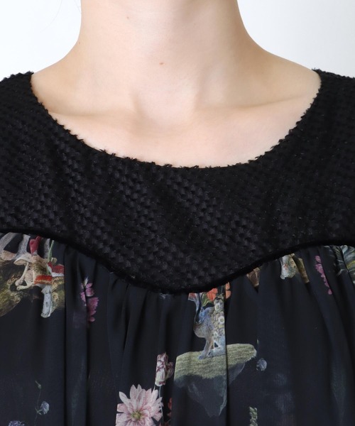 Three Four Time（ｽﾘｰﾌｫｰﾀｲﾑ）の「コラージュアニマルプリント  