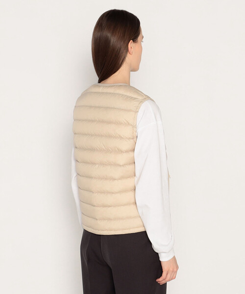 おひな ダントン レディースインナーダウンベスト ☆新品☆ベージュ