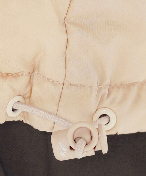 DANTON(ダントン)の「WOMEN'S INNER DOWN CREWNECK VEST(ダウンベスト・レディース・オフホワイト/ベージュ系その他/ブラウン/ブラック/ネイビー/オリーブ/ライトグレー・XS/S/M)」の19枚目の写真