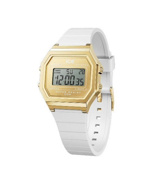 ICE WATCH（アイスウォッチ）の「「Ice-Watch アイスウォッチ」ICE digit retro アイスデジット　レトロ（デジタル腕時計・レディース・オレンジ/ライム/ベビーピンク/イエロー/ライトグリーン/スモークピンク/エメラルドブルー/ラベンダー/ホワイト/コーラル/ライトベージュ/フューシャピンク/ライトオリーブ/ライトブルー・32mm）」の16枚目の写真