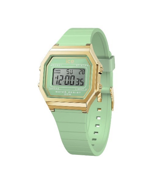 ICE WATCH（アイスウォッチ）の「「Ice-Watch アイスウォッチ」ICE digit retro アイスデジット　レトロ（デジタル腕時計・レディース・オレンジ/ライム/ベビーピンク/イエロー/ライトグリーン/スモークピンク/エメラルドブルー/ラベンダー/ホワイト/コーラル/ライトベージュ/フューシャピンク/ライトオリーブ/ライトブルー・32mm）」の20枚目の写真
