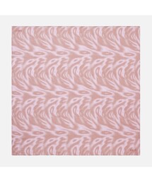 プリントウールスカーフ