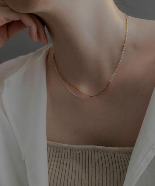 SMELLY（スメリー）の「SMELLY so’　slim chain necklace（ネックレス・レディース・シルバー・-）」の7枚目の写真