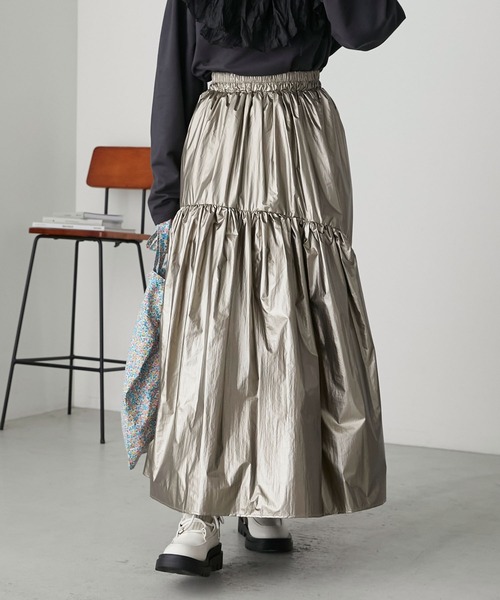 forksy.（フォルクシー）の「【forksy.】タンクソールレースアップソックスブーツ（ブーツ・レディース・ブラック/アイボリー/ブラウン・M/L/S/LL）」の7枚目の写真