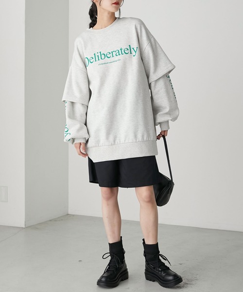 forksy.（フォルクシー）の「【forksy.】タンクソールレースアップソックスブーツ（ブーツ・レディース・ブラック/アイボリー/ブラウン・M/L/S/LL）」の16枚目の写真