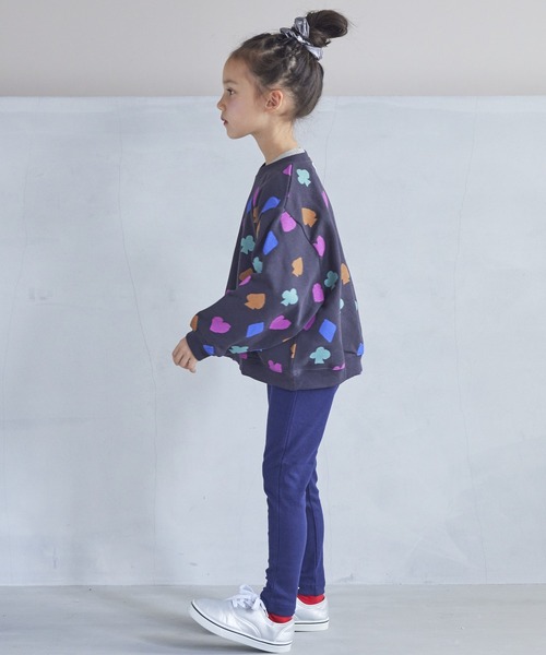 HOGAN RANCH WEAR（ホーガンランチウエア）の「ソウガラトレーナー（80～130cm）（スウェット・キッズ・イエロー/ネイビー/ブラック/グリーン/オフホワイト/グレー・80/90/95/100/110/120/130）」の18枚目の写真