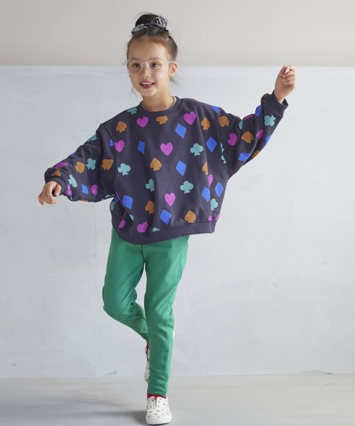 HOGAN RANCH WEAR（ホーガンランチウエア）の「ソウガラトレーナー（80～130cm）（スウェット・キッズ・イエロー/ネイビー/ブラック/グリーン/オフホワイト/グレー・80/90/95/100/110/120/130）」の17枚目の写真