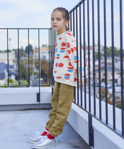 HOGAN RANCH WEAR（ホーガンランチウエア）の「ソウガラトレーナー（80～130cm）（スウェット・キッズ・イエロー/ネイビー/ブラック/グリーン/オフホワイト/グレー・80/90/95/100/110/120/130）」の11枚目の写真