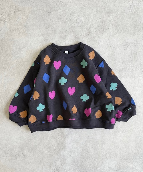 HOGAN RANCH WEAR（ホーガンランチウエア）の「ソウガラトレーナー（80～130cm）（スウェット・キッズ・イエロー/ネイビー/ブラック/グリーン/オフホワイト/グレー・80/90/95/100/110/120/130）」の14枚目の写真